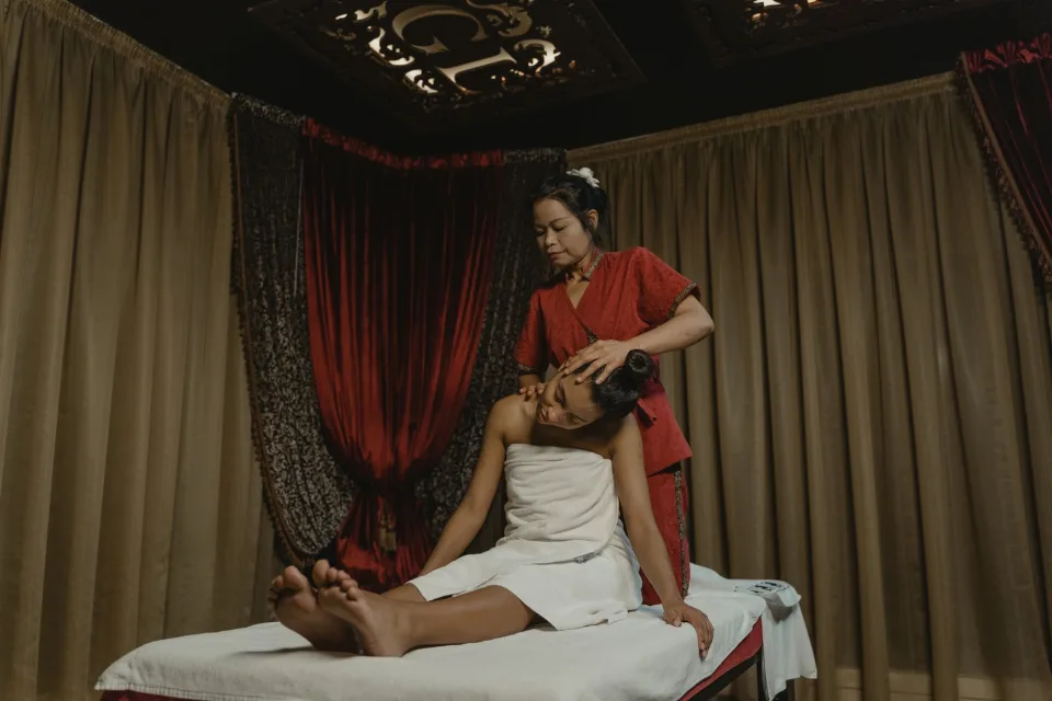 Phòng trị liệu tại Massage Hoàng Anh